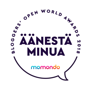 Bloggers' Open World Awards 2018 -kilpailu