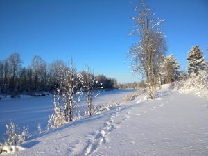 Suomen talvi, Shining Journey -matkablogi