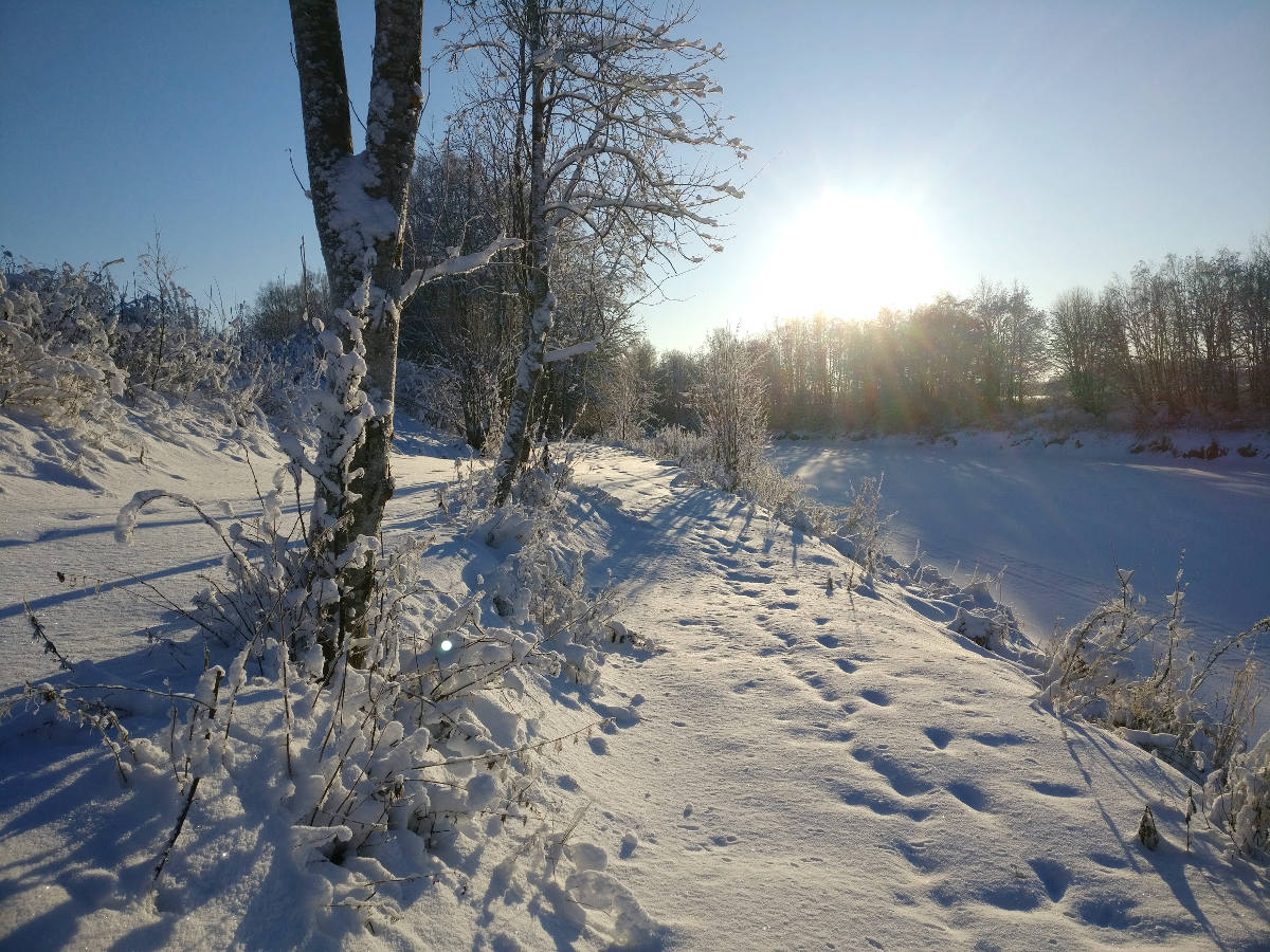 Suomen talvi, Shining Journey -matkablogi